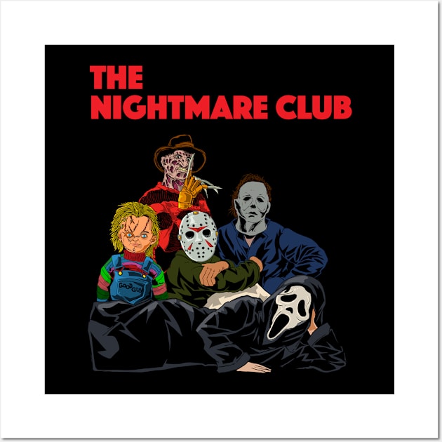 Nightmare club Wall Art by Dek made